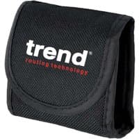 Black Trend Carry Case for DLB Digital Level Box, with red logo and flap closure.