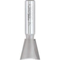 Silver Trend dovetail cutter, 104 degrees, 25.4mm diameter, cylindrical shank, engraved text on the body.