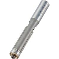 Silver Trend 90-degree trimmer, 12.7mm diameter, 38.1mm length, cylindrical with cutting edges and engraved branding.