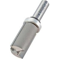 Trend Guided Profiler, 25.4mm diameter, 45mm cut, silver cylindrical body with cutting edge and shank.