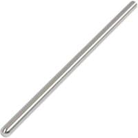 Silver Trend Hot Rod Worktop Insert, cylindrical metal rod with rounded ends.