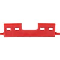 Red Trend Pro Storage Connector with rectangular cutouts and side tabs.