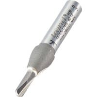 Silver Trend radius cutter with 1.6mm radius, cylindrical shank, and engraved branding on the side.