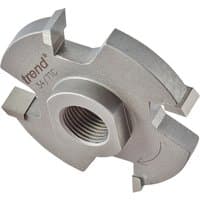 Silver Trend slotter cutter with 7mm kerf, M12mm bore, and three sharp cutting edges.
