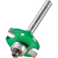 Trend slotting cutter with green circular base, 4.7mm cut, silver shaft, and twin cutting edges.