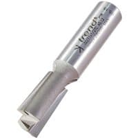 Silver Trend stair housing dovetail router cutter with right hand rotation and engraved branding.