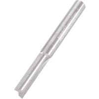 Silver Trend STC Abs/Pvc two flute router cutter with cylindrical shank and engraved branding.