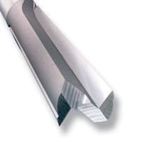 Trend two flute cutter, 12mm diameter, silver with sharp edges and spiral design, single piece.