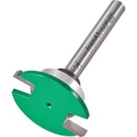 Green and silver Trend Weatherseal Groover with 3mm x 7mm cutting edge and cylindrical shank.