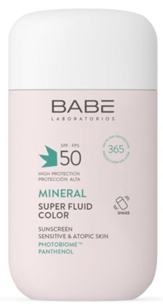 Babe Super Fluid Mineral Colour Sunscreen SPF 50 50ml - image 2