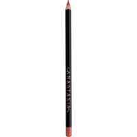 Black Anastasia Beverly Hills lip liner pencil with cranberry tip and rose gold logo.
