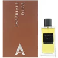 Atralia Imperial Duae Eau De Parfum 100ml, clear rectangular bottle, black cap, brown box with white text.