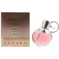 Azzaro Wanted Girl Tonic Eau De Toilette 50ml, pink liquid in round glass bottle with silver cap and trigger.