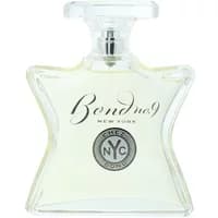 Clear glass star-shaped bottle of Bond No 9 Chez Bond Eau De Parfum, 100ml, with silver cap and NYC logo.