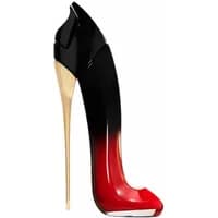Red and black stiletto-shaped Carolina Herrera Very Good Girl Elixir Eau De Parfum 30ml with gold heel.