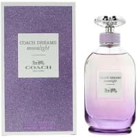 Coach Dreams Moonlight Eau De Parfum 90ml with purple ombre bottle and glittery purple box.