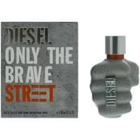 Diesel Only The Brave Street Eau De Toilette 50ml with gray fist-shaped bottle and matching box.