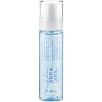 Clear bottle of Dr. Althea Aqua Marine Jelly Mist with white cap and blue liquid, 100 ml size.
