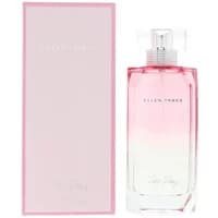 Ellen Tracy English Garden Pink Peony Eau De Parfum 100ml, pink gradient glass bottle with clear cap, matching box.