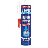 Evo-stik 1 Hour Shower Sealant White 310ml - image 3