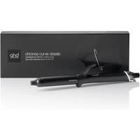 Black ghd Chronos Curve Classic Tong, 26mm hair curler, sleek design with ergonomic handle and protective cool tip.