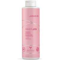 Pink Joico InnerJoi Preserve Shampoo bottle, 1000ml, with white cap and subtle silver design accents.