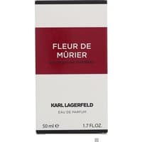 Karl Lagerfeld Fleur de Murier Eau de Parfum 50ml, red and white box with bold black text.