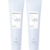 Kerasilk DOUBLE Curl Balm 150ml, white tube with black text and minimalist design.