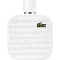 White Lacoste L.12.12 Blanc Eau De Toilette bottle, 175ml, with textured surface and green crocodile logo.