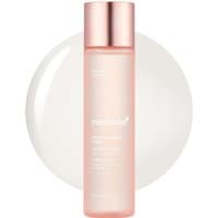 Medicube Triple Collagen Toner 140ml, pink frosted bottle with rose gold cap and white text.