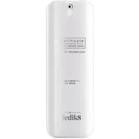 White Medik8 R-Retinoate Eye Serum bottle, sleek design, silver pump, 15ml capacity, labeled for day and night use.