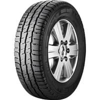 Michelin Agilis Alpin tire, 205/75 R16C, black tread with detailed grooves, mounted on a silver alloy wheel.