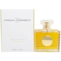 Pascal Morabito Perle Royale Eau De Parfum 100ml, clear square bottle with gold accents and matching box.