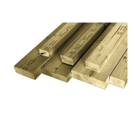38mm x 89mm x 2.4m CLS Profile Kiln Dried Studwork Timber - image 2