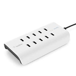 Black 1m Belkin USB cable assembly with durable construction, featuring a standard USB connector on one end and a sleek design for easy connectivity.