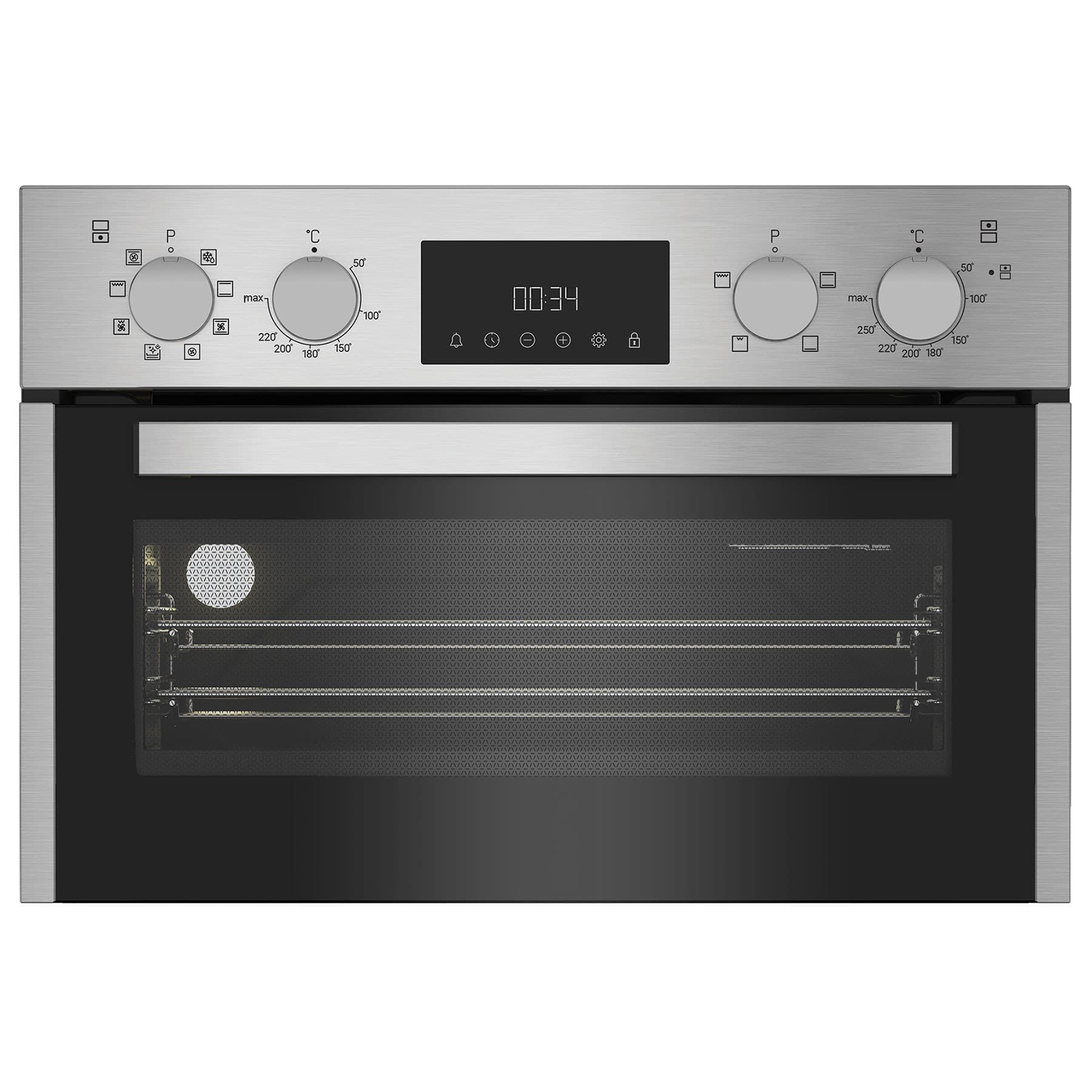 Hotpoint DIH82DIX Stainless Steel Built In Electric Multifunction Double Oven - image 3