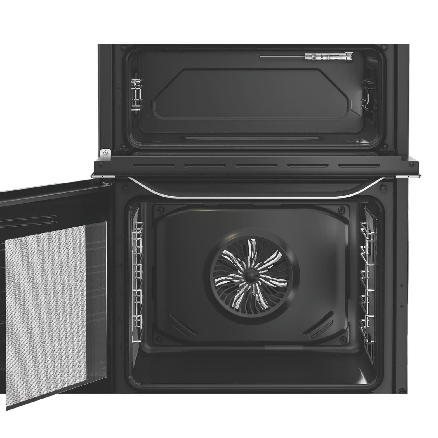 Hotpoint HDE6VDCAX Stainless Steel 60cm Electric Freestanding Double Cooker With Air Fry - image 4