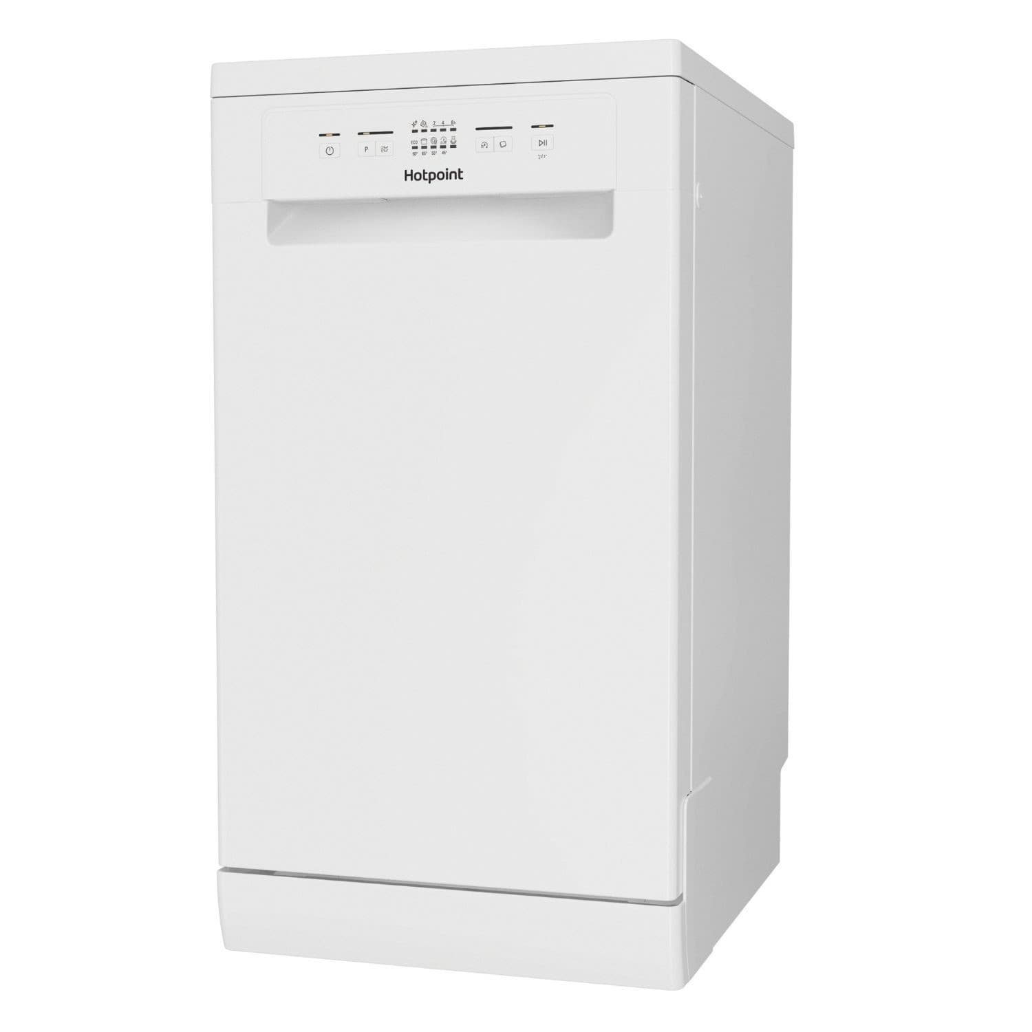 Hotpoint HP2FE10CS90WUK White Slimline Freestanding Dishwasher - image 2