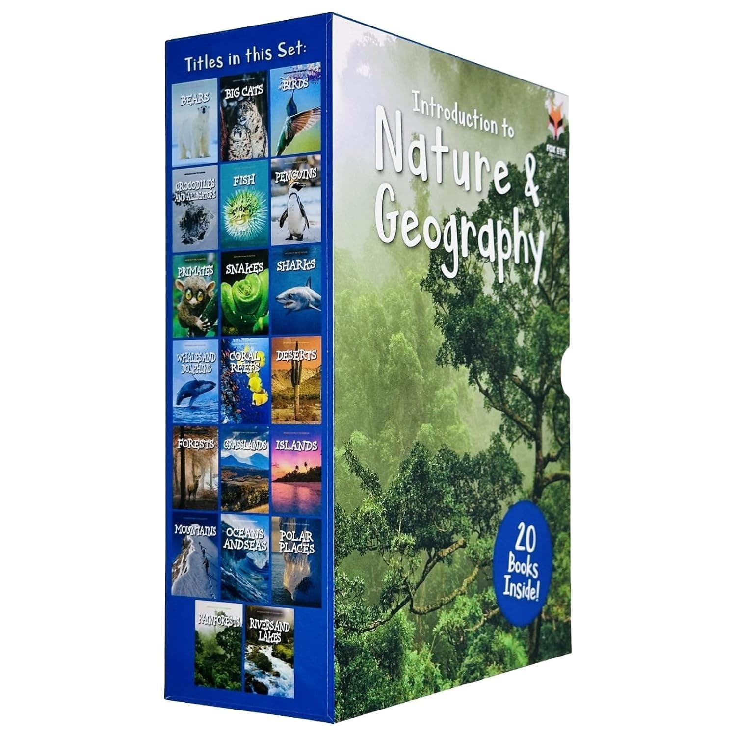 Introduction to Nature and Geography 20 Books Collection Box Set by Jasmine Brooke (Crocodiles and Alligators, Fish, Penguins, Primates) - image 4