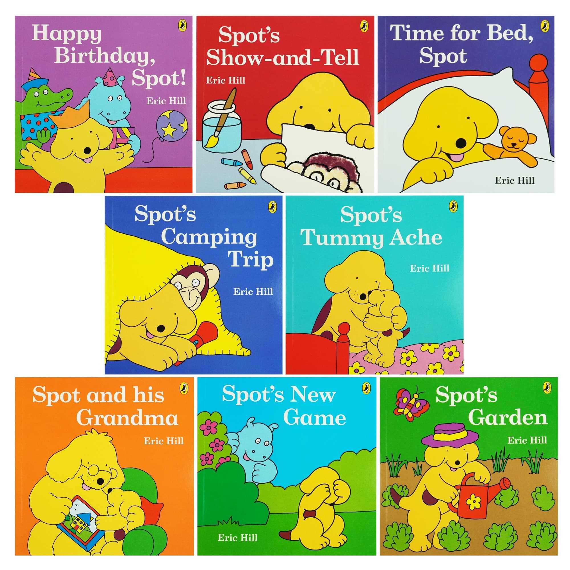 Read With Spot Collection 8 Book Set Happy Birthday Spot And Spot And His Grandma Eric Hill - image 2