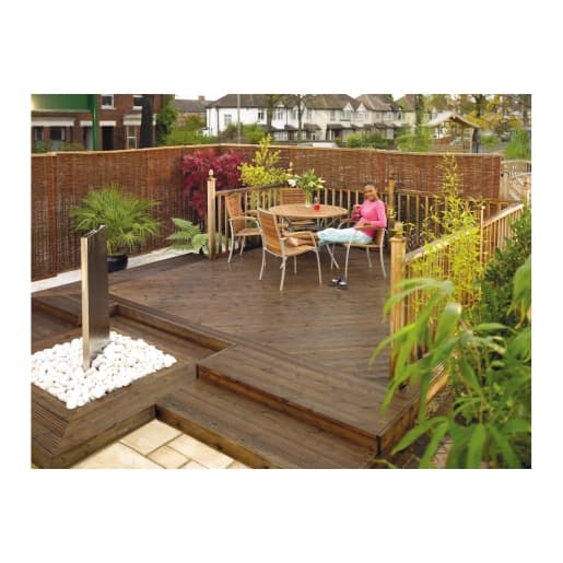 Treated Timber Decking Board 35mm x 148mm x 3m (Finished Size 32mm x 144mm x 3m) - image 2