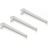 White 4lite 310mm 4K LED undercabinet linklights, sleek rectangular design, pack of 3 with rounded end caps.