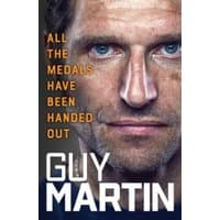 Book cover of "All the Medals Have Been Handed Out" by Ebury Publishing, featuring a close-up of a man's face.