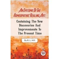 Homeopathic healing book with orange floral cover, title in red and black text, by Double 9 Books.