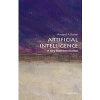 Book titled "Artificial Intelligence" by Margaret A. Boden, featuring a textured abstract cover with earthy tones.