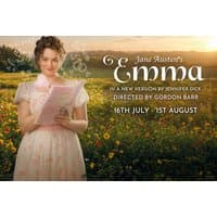 "Ticket for Bard in the Botanics outdoor theatre, featuring Shakespeare's Twelfth Night or Jane Austen's Emma"