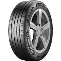 Barum Bravuris 6 tire, 155/65 R14 75T, with sleek tread pattern and bold sidewall branding, mounted on a silver rim.