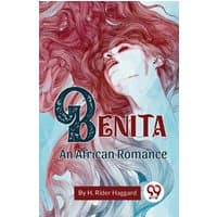 "Benita an African Romance book with red-haired woman illustration and ornate title font by Double 9 Books LLP"