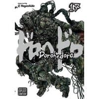 "Dorohedoro, Vol. 17" manga cover with dark, intricate creature design and bold Japanese text.