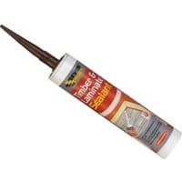 White Everbuild Timber and Laminate C3 Sealant tube with brown nozzle and red label featuring product details.